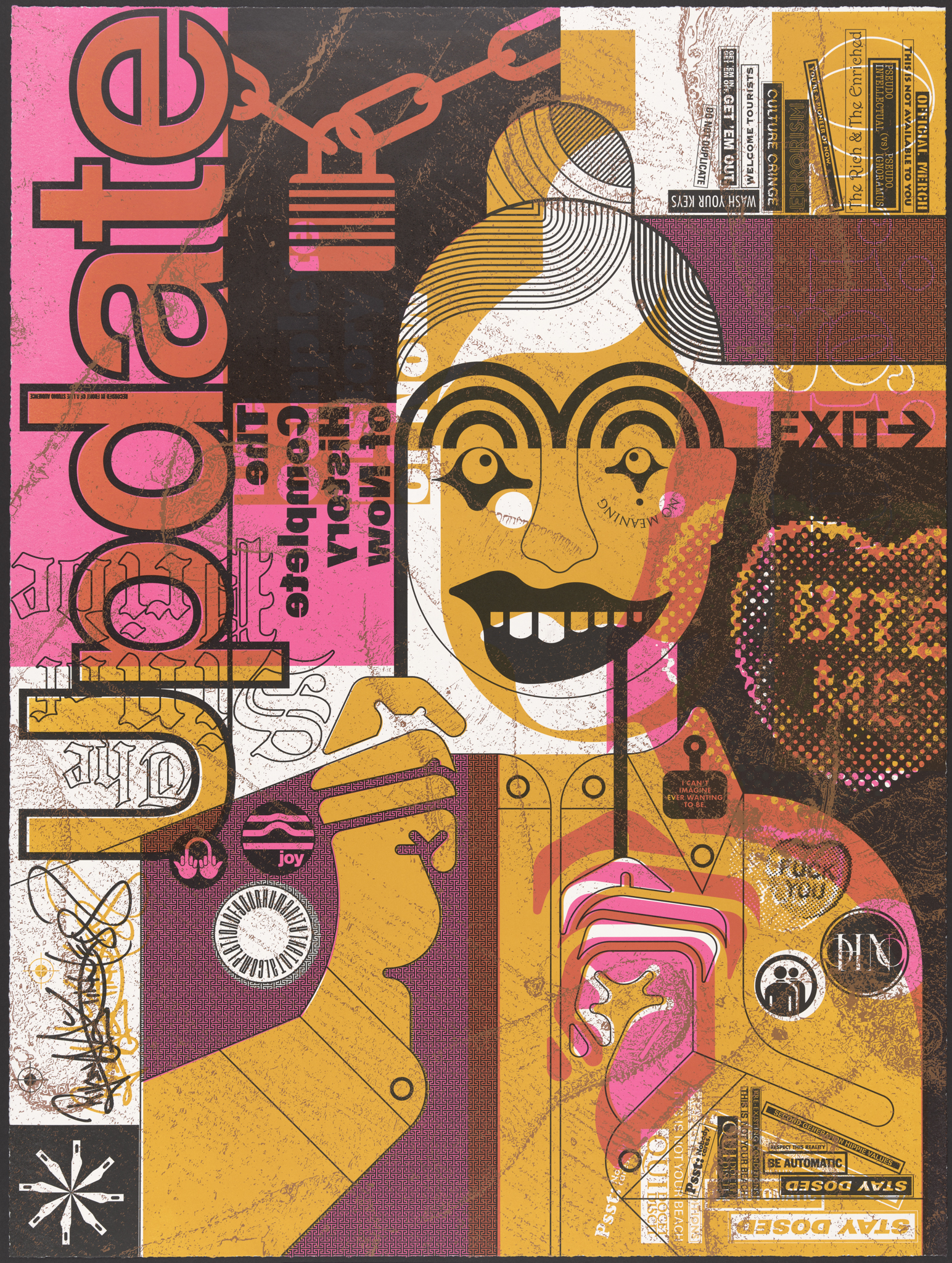 Makeready #24 by Ryan McGinness