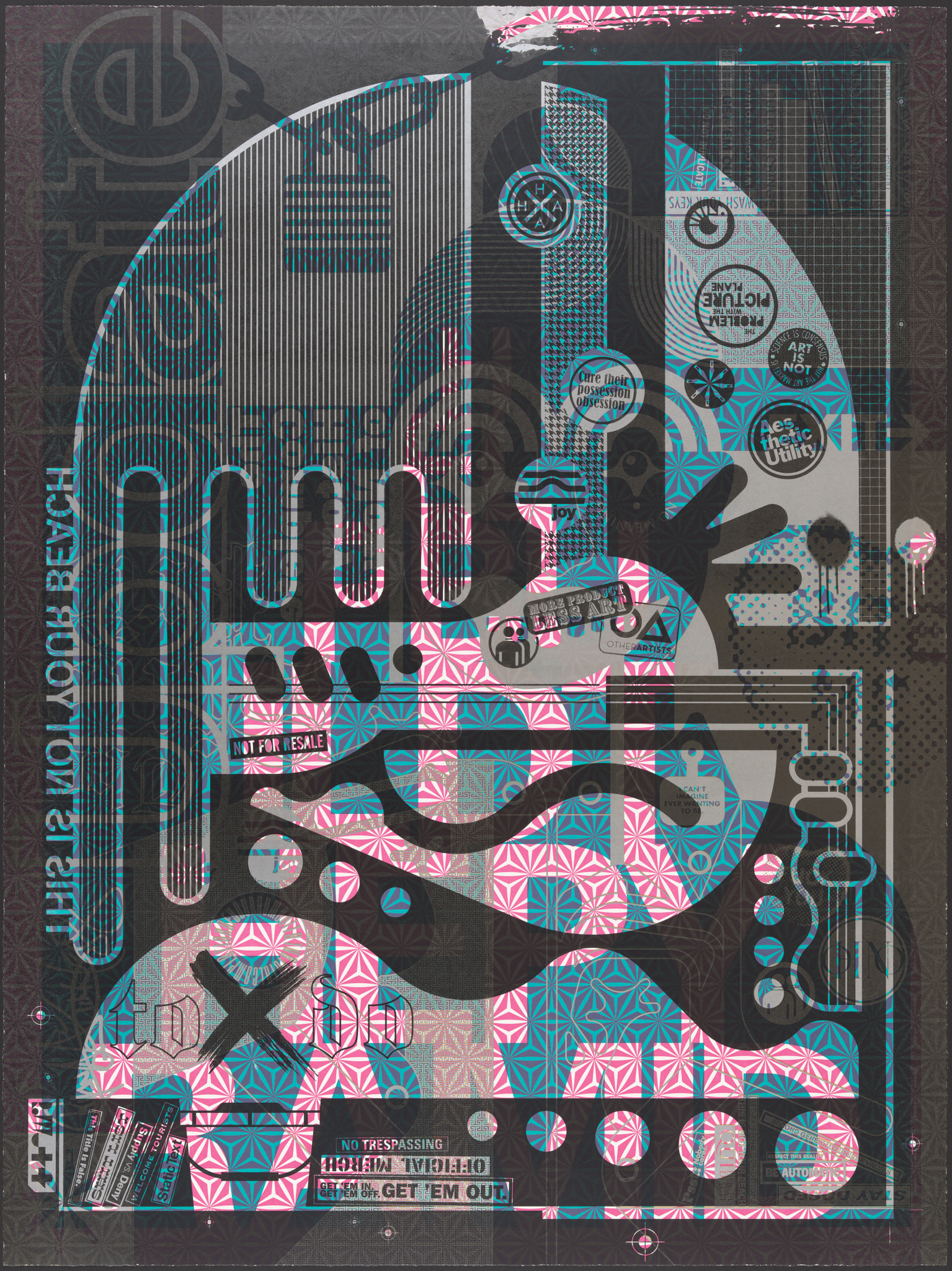 Makeready #1 by Ryan McGinness