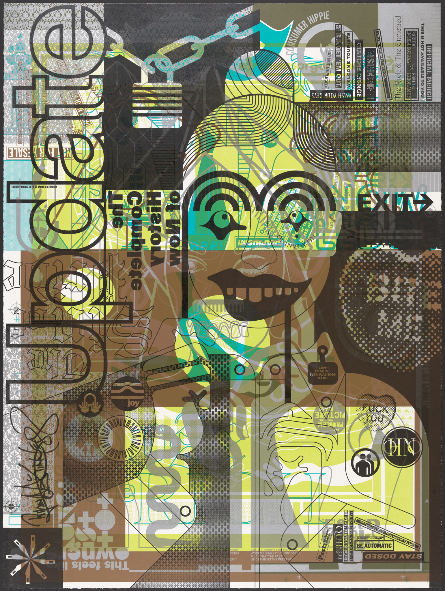 Makeready #22 by Ryan McGinness