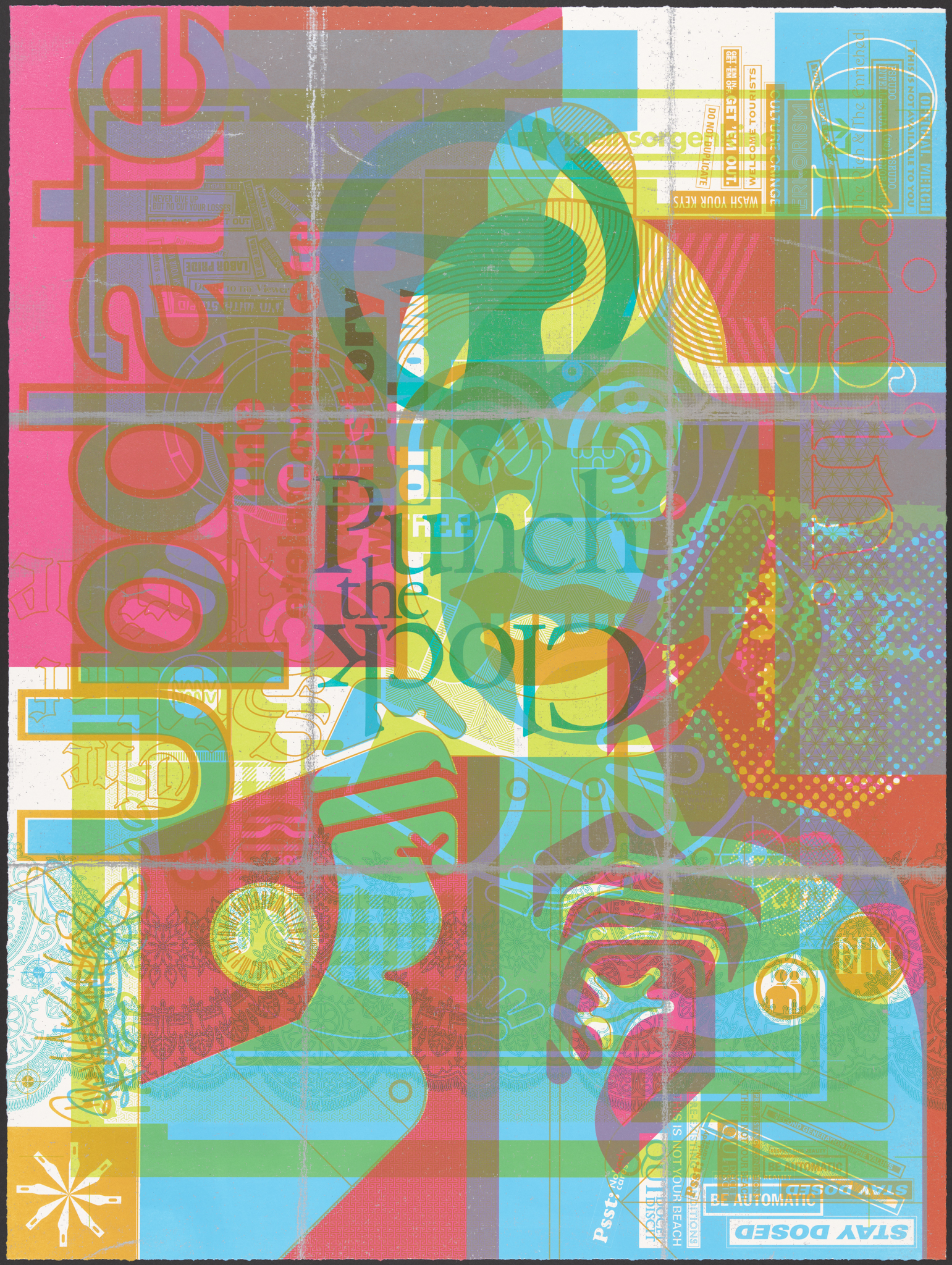 Makeready #47 by Ryan McGinness