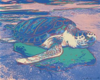Sea Turtle by Andy Warhol at Dovehouse Contemporary