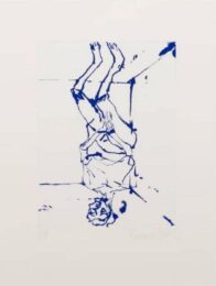 Serpentine – Blue by Georg Baselitz at Dovehouse Contemporary