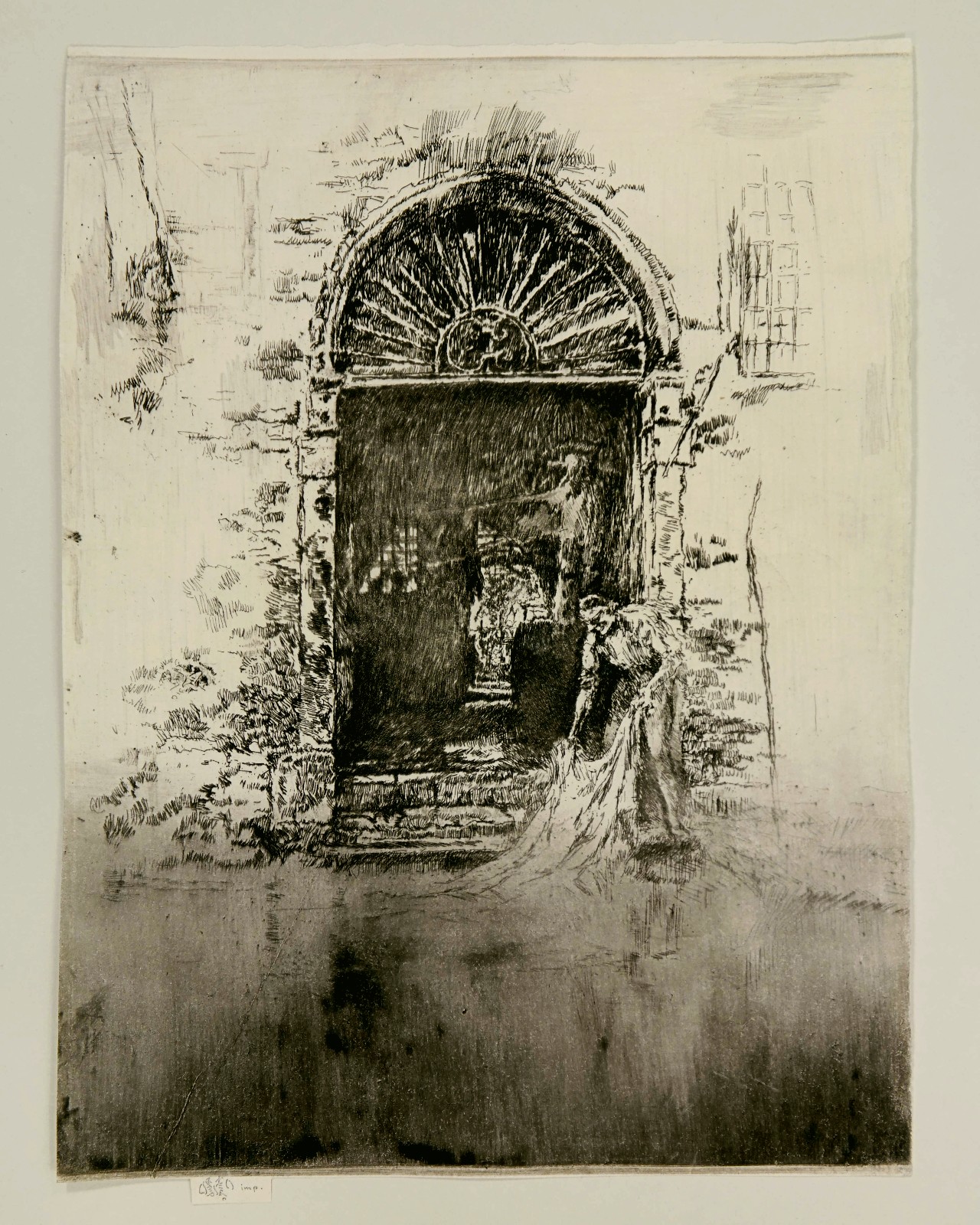 The Dyer by James Abbott McNeill Whistler