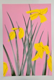 Yellow Flags 3 by Alex Katz at Maune Contemporary