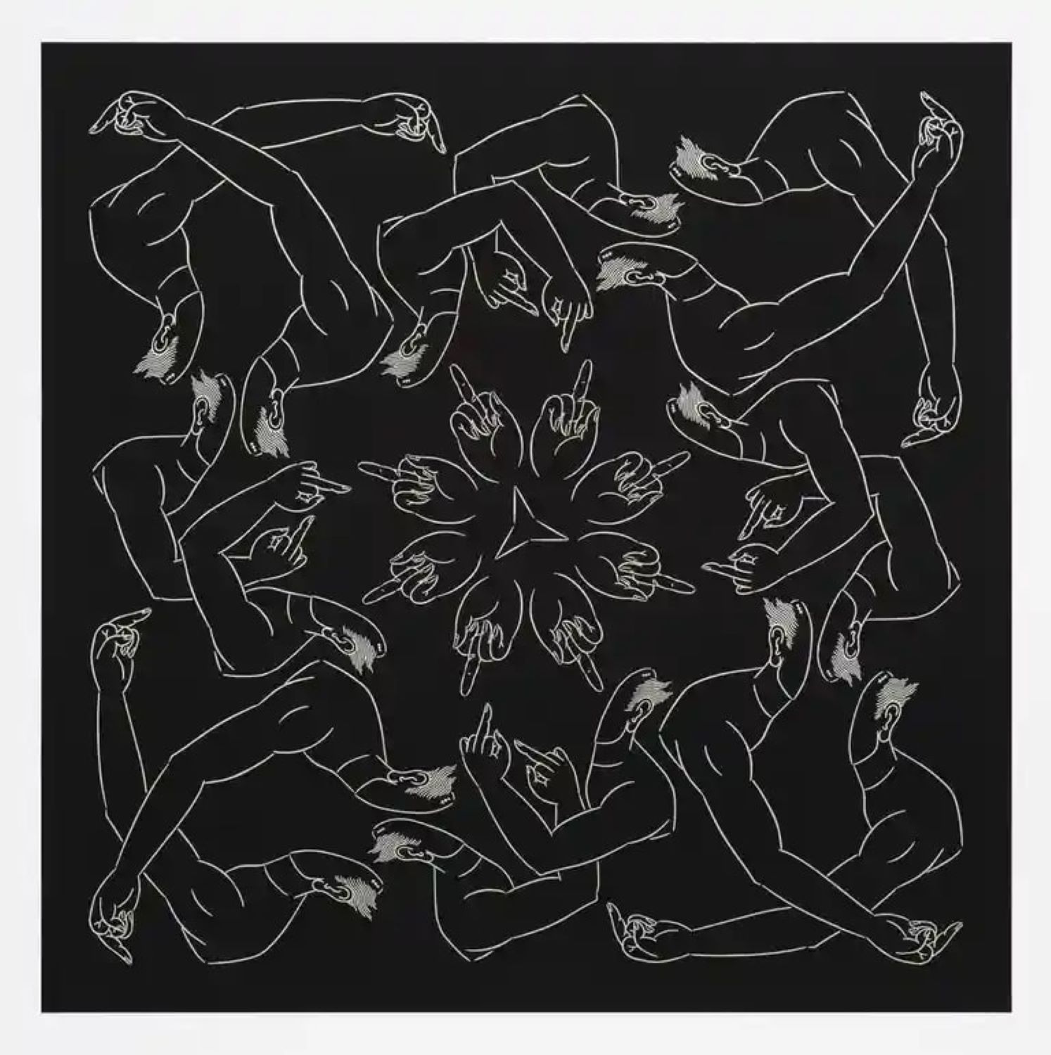 Middle Finger – Black by Ai Weiwei