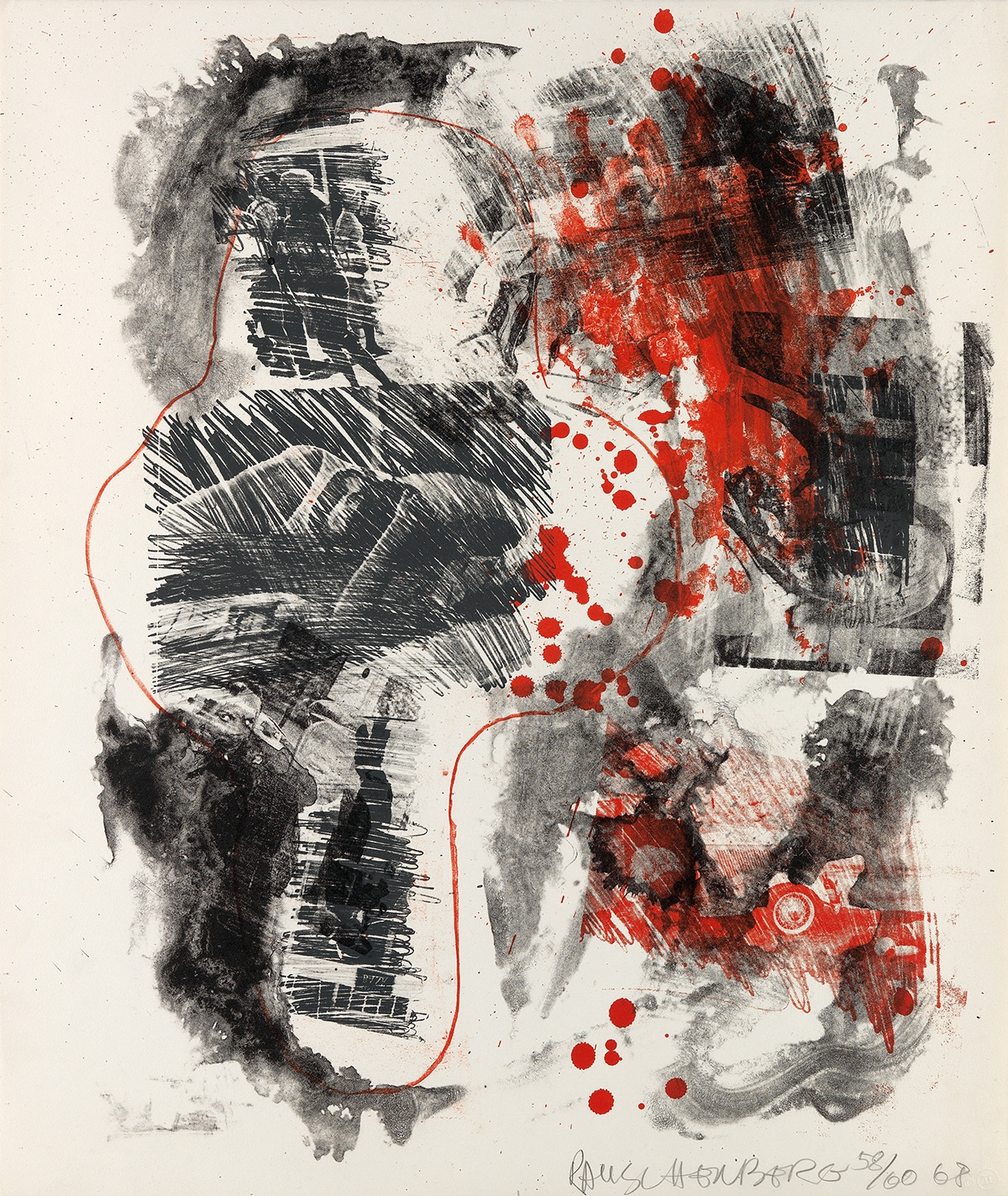 Love-Zone (Reels [B+C]) by Robert Rauschenberg