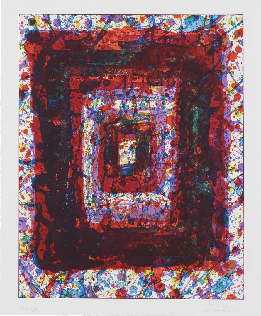 Untitled by Sam Francis