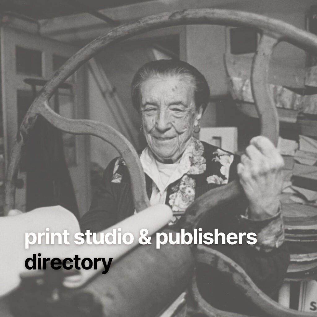 Print Studio + Publishers Directory Printed Editions