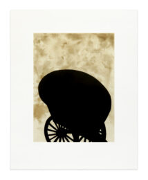 Black Cart by Martin Puryear at Krakow Witkin Gallery