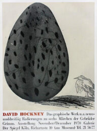 Boy Hidden in an Egg (Galerie Der Speigel) by David Hockney at Clifton Gallery