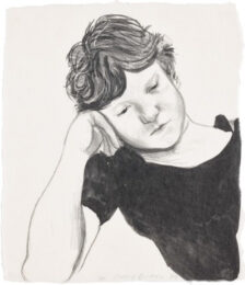Byron On Hand by David Hockney at Clifton Gallery