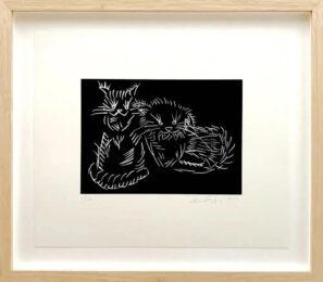 Cats, Black by Ai Weiwei at Dovehouse Contemporary