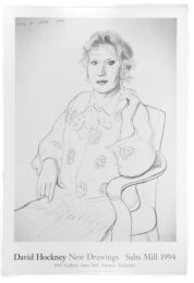 Celia Birtwell Poster by David Hockney at Dovehouse Contemporary