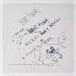 Everybody Needs A Place To Think by Tracey Emin at Clifton Gallery