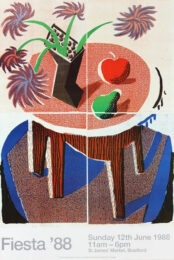 Fiesta, 1988 by David Hockney at Clifton Gallery