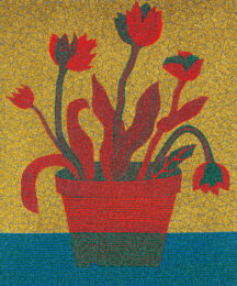Flowers c by Yayoi Kusama at Vogtle Contemporary