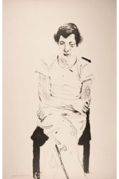 Gregory Thinking of Henry from Friends by David Hockney at Clifton Gallery