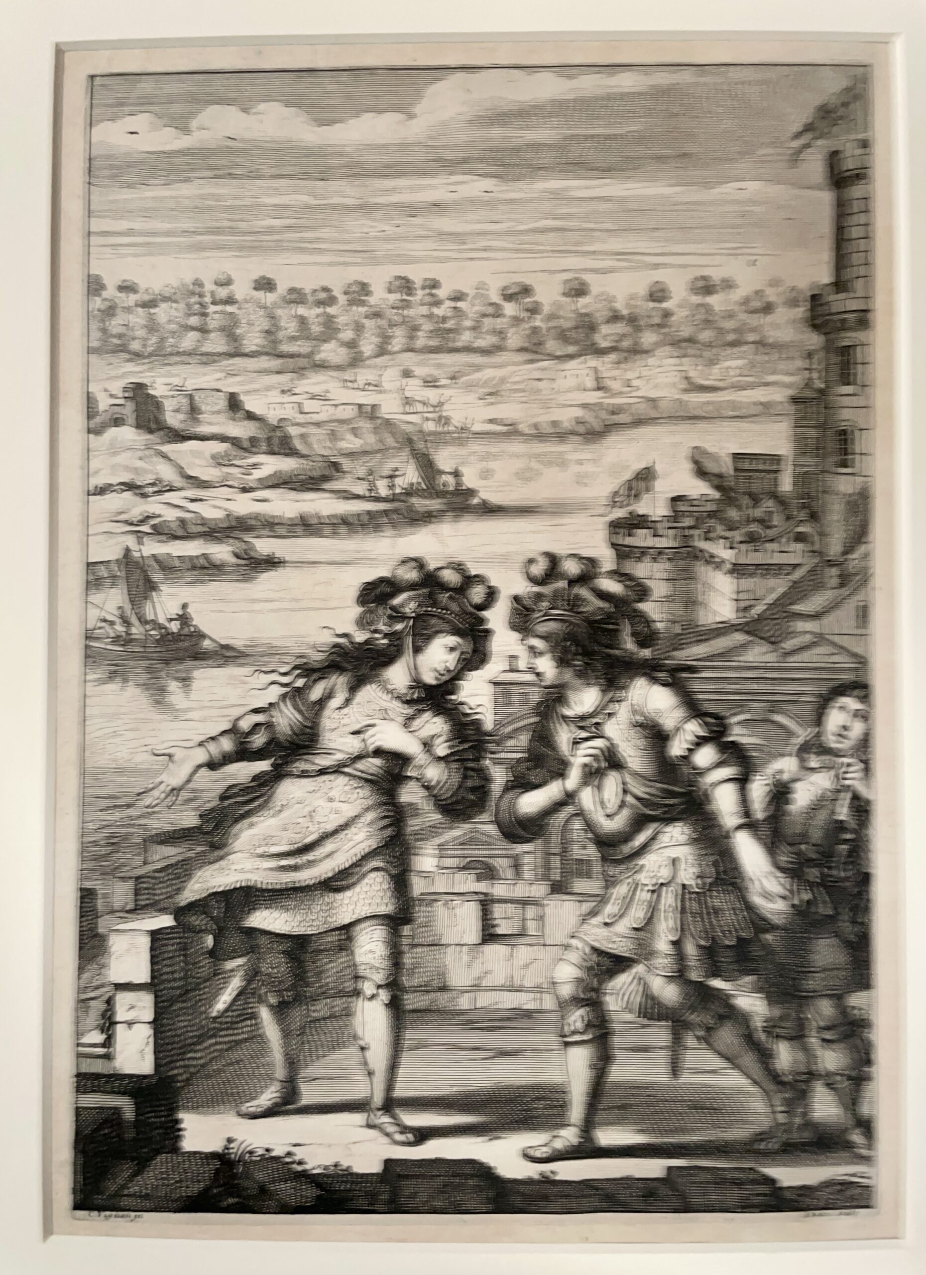 From La Pucelle ou la France Delivree by Abraham Bosse