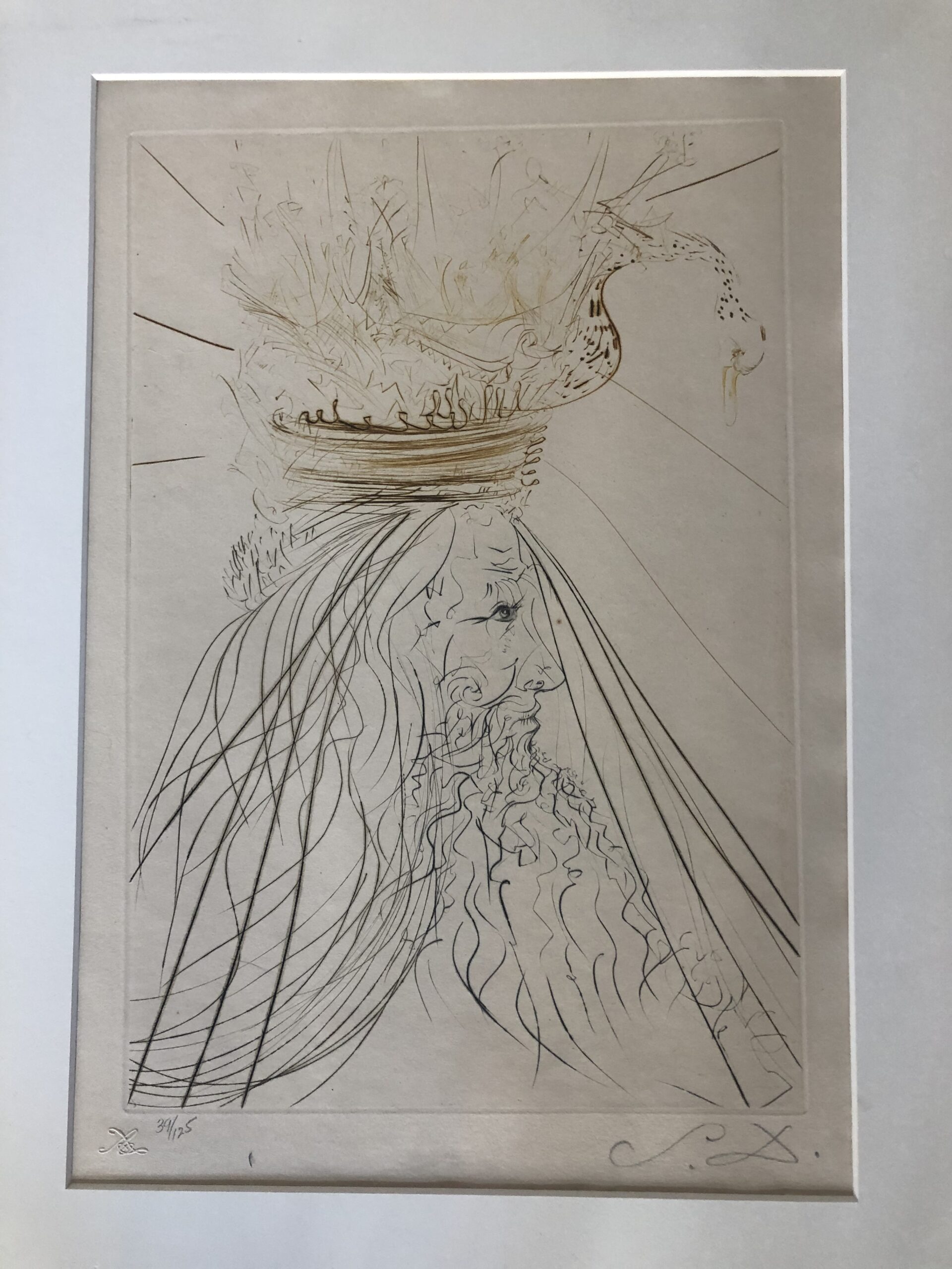 King Mark from Tristan and Isolde by Salvador Dalí