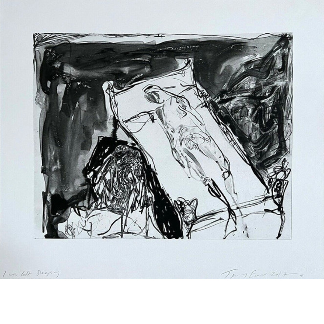 I Was Left Sleeping by Tracey Emin