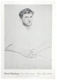 John Fitzherbert Poster by David Hockney at Dovehouse Contemporary