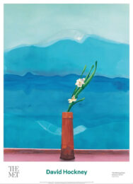 Mount Fuji And Flowers by David Hockney at Clifton Gallery