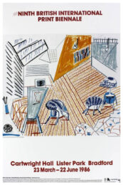 Pembroke Studio for the 1986 Ninth Print Biennale by David Hockney at Clifton Gallery