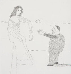 Pleading for the Child by David Hockney at Clifton Gallery