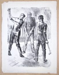 Raising Hammers by John Copley at Editions Graphiques Ltd