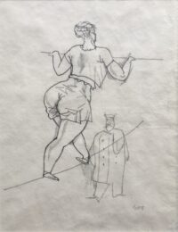 Seiltanzerin by George Grosz at William Chambers Art