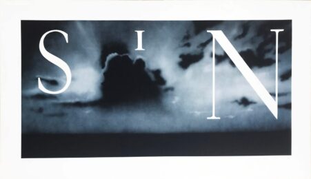 Sin by Ed Ruscha at Dovehouse Contemporary