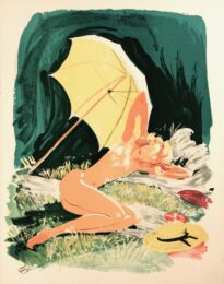 Sumbathing by Jean-Gabriel Domergue at Editions Graphiques Ltd