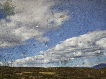 Tent-Camera Image: Clouds and Landscape, Carbondale, Colorado by Abelardo Morell at Krakow Witkin Gallery