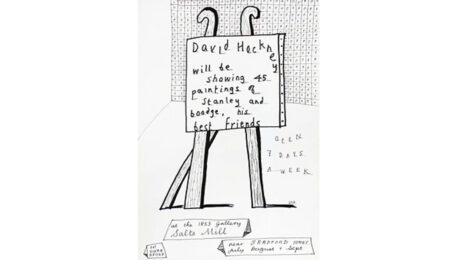 The Dog Show by David Hockney at Clifton Gallery