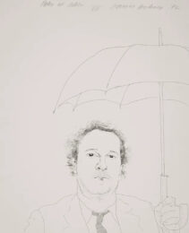 The Restaurateur – Peter At Odins by David Hockney at Clifton Gallery
