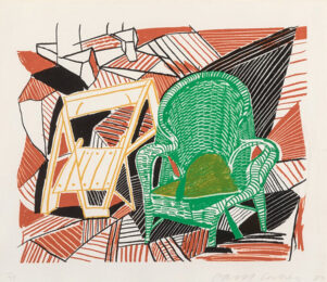 Two Pembroke Studio Chairs by David Hockney at Clifton Gallery