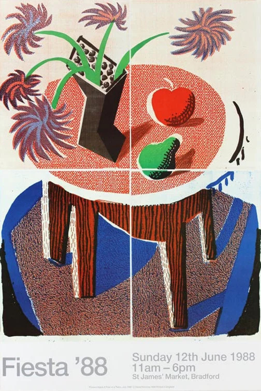 Fiesta, 1988 by David Hockney
