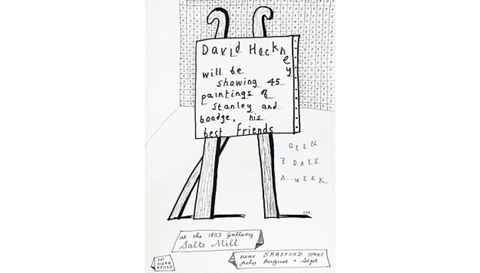 The Dog Show by David Hockney