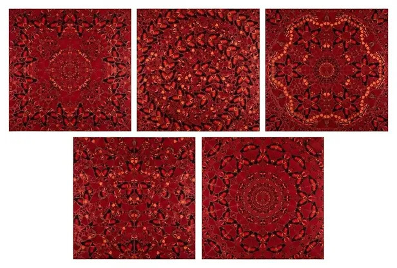 The Empresses – Complete Set of 5 by Damien Hirst