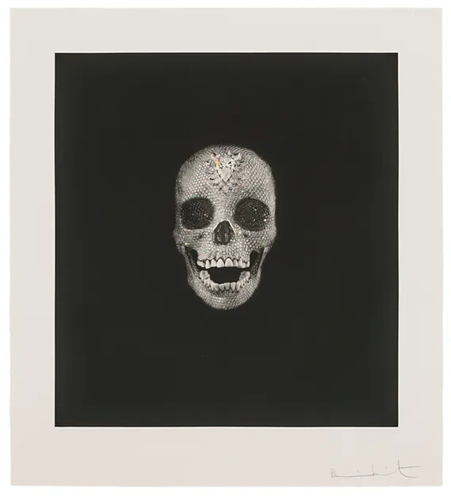 Victory Over Death – Hand Finished Print by Damien Hirst