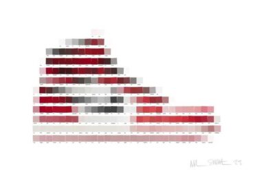 1985 Nike Air Jordan 1 (Polytheism) by Nick Smith at Dovehouse Contemporary