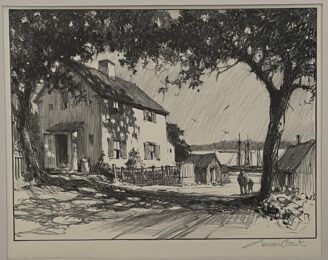 Arching Elms by Gordon Grant at Chicago Fine Prints