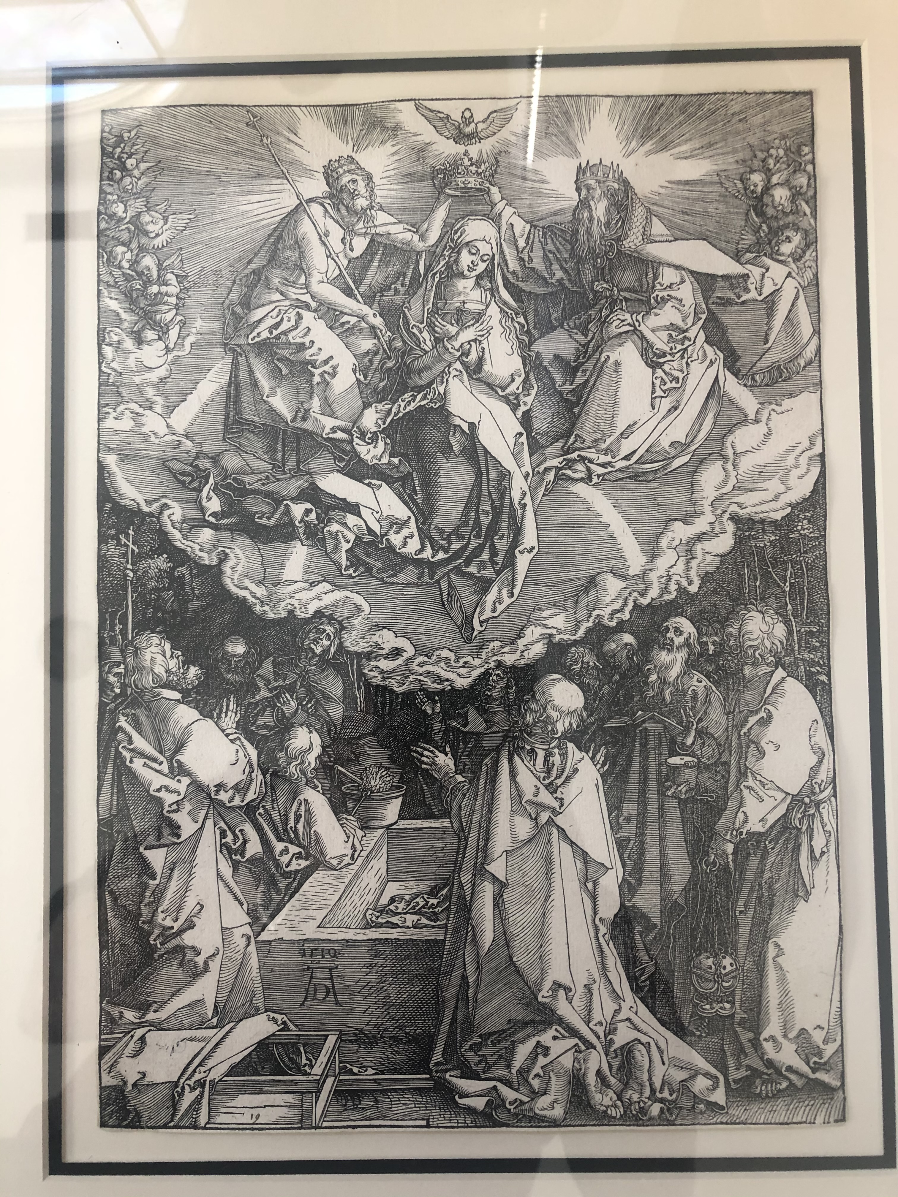 Ascension and Coronation of the Virgin by Albrecht Dürer