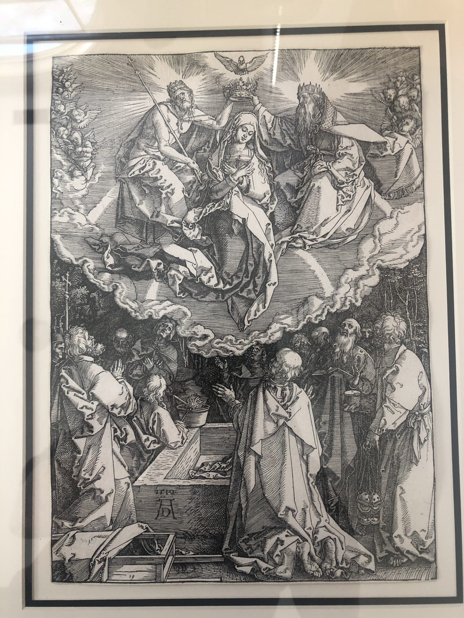 Ascension and Coronation of the Virgin by Albrecht Dürer