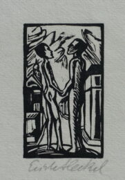 Begegnung (Encounter) by Erich Heckel at Jan Johnson Old Master Modern Prints