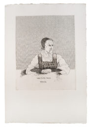 Catherina Dorothea Viehmann by David Hockney at Sims Reed Gallery (IFPDA)