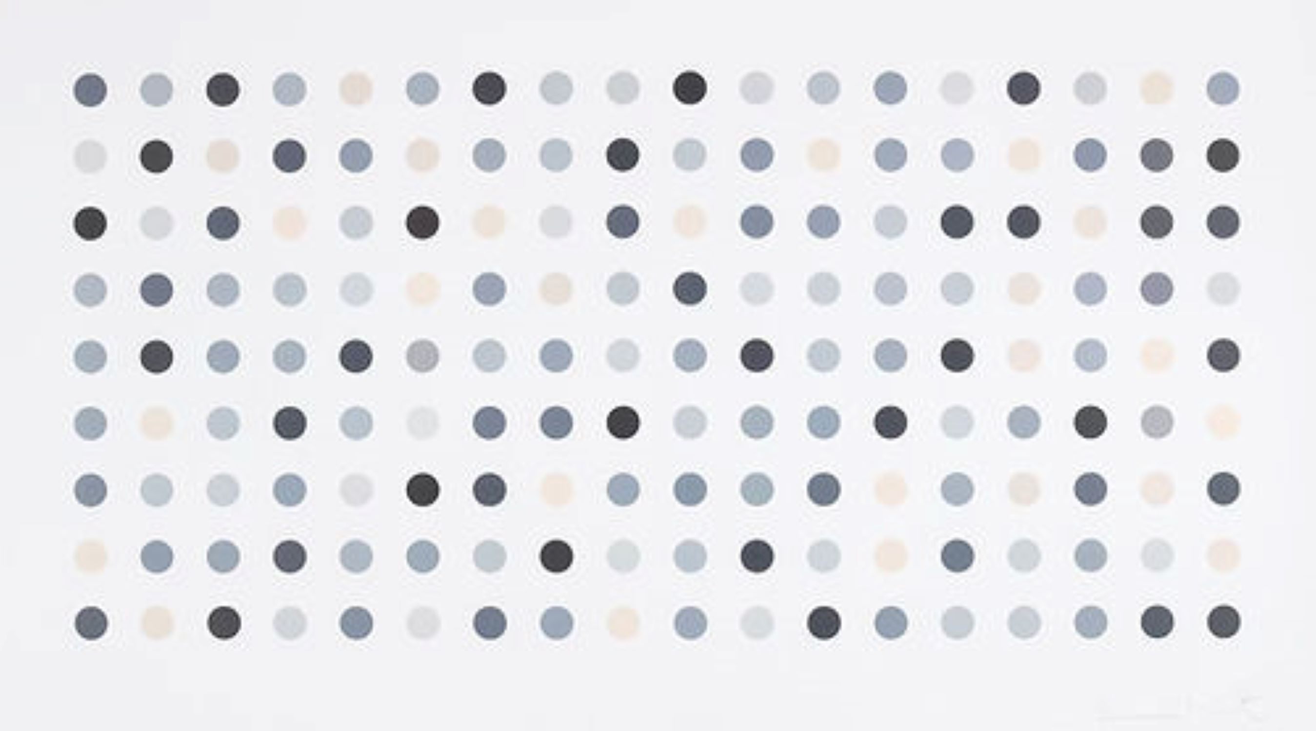 Diacetoxyscirpenol Spot Print by Damien Hirst