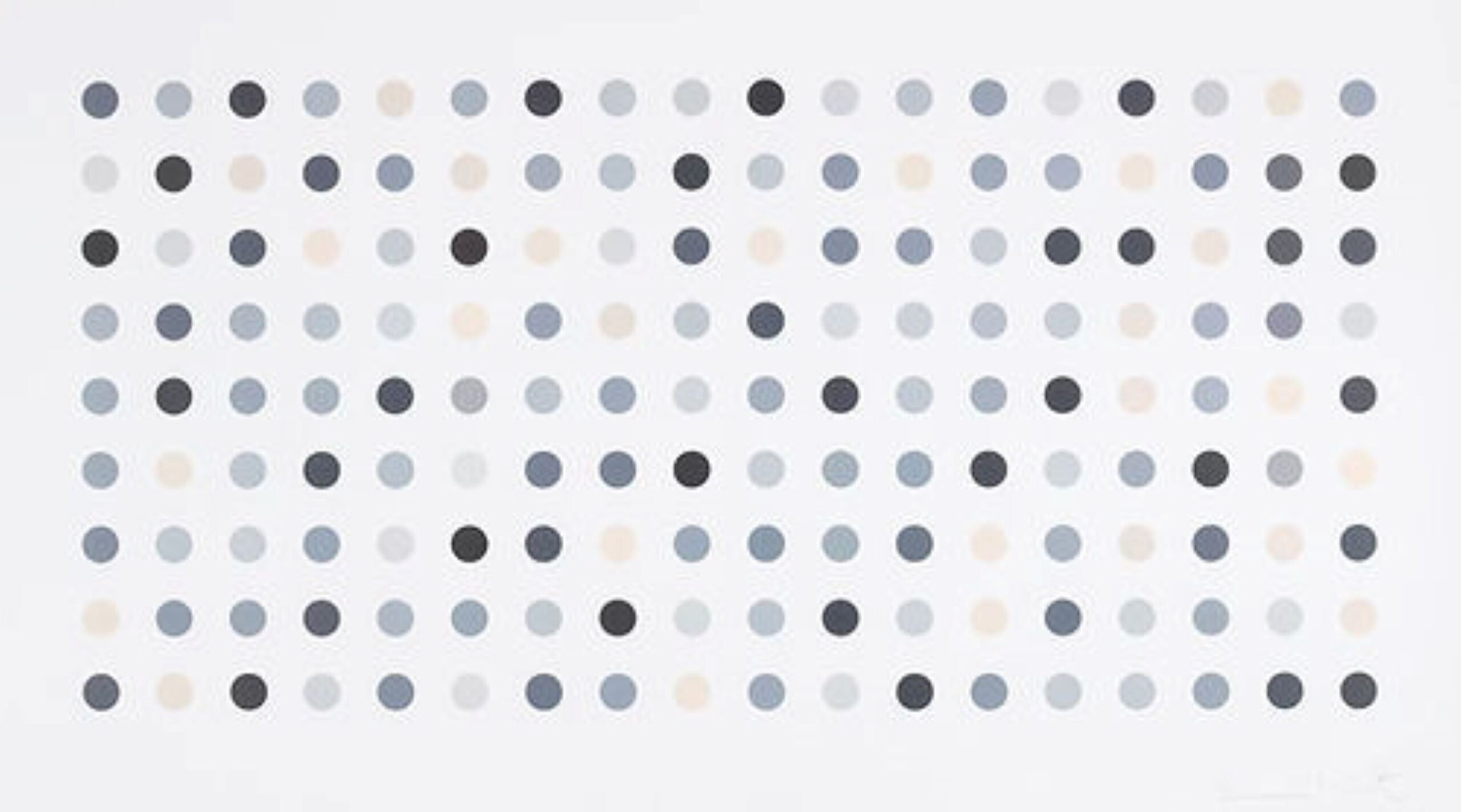 Diacetoxyscirpenol Spot Print by Damien Hirst