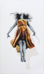 Fix The Sky – Orange (Original) by SNIK at Addicted Art Gallery