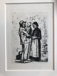 Greeting by Käthe Kollwitz at Chicago Fine Prints